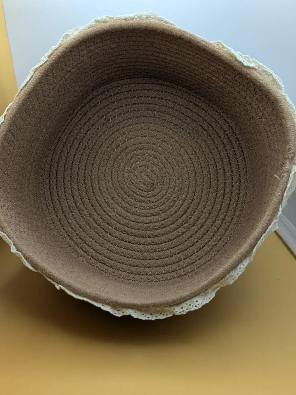 Woven Basket set of 3 baskets. Largest is 9